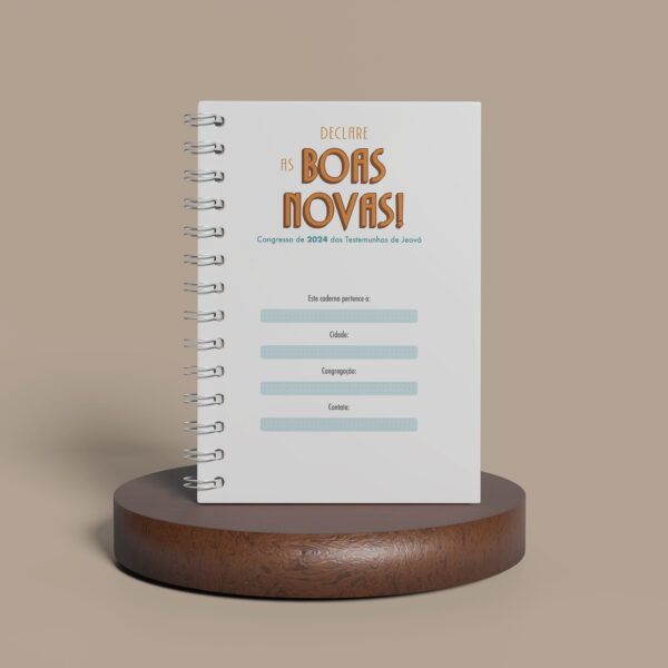 Caderno | Agenda Congresso 2024 | Declare As Boas Novas (Masculino) - Image 7