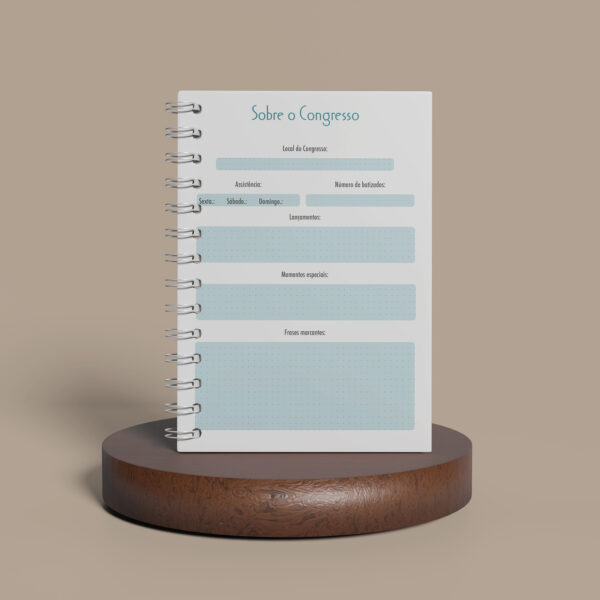 Caderno | Agenda Congresso 2024 | Declare As Boas Novas (Masculino) - Image 6